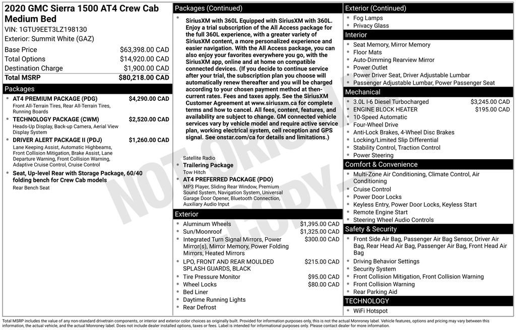 gmc sierra 1500 2020 1GTU9EET3LZ198130 image gmc sierra 1500 2020 1GTU9EET3LZ198130 image